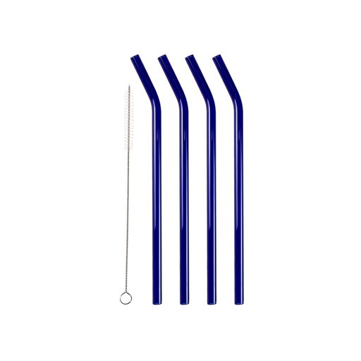 Lyngby Glas 4-pak Sugerør