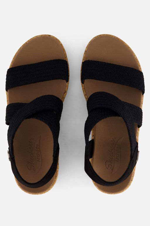 Skechers Arch Fit Beverlee Sandalen zwart