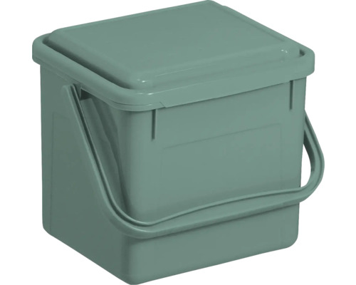 Rotho Bio-afvalbak, kunststof, 5 l, groen