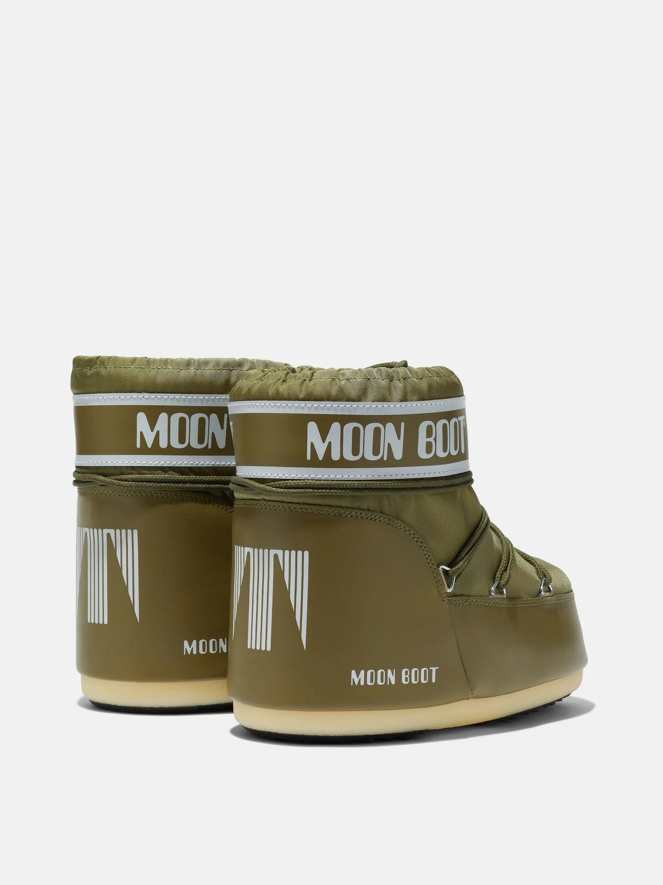 Moon Boot Icon Low Khaki Nylon