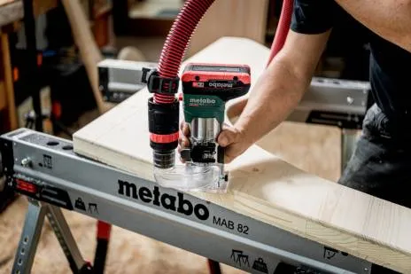 Metabo FMV 18 LTX BL 8, Fast base, Børstefri, Sort, Grøn, Rustfrit stål, Transparent, Plast, 29000 rpm, 6, 8 (5/16