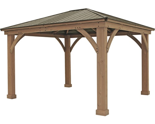 Gazebo WESTMANN hout Devon 14x12 393 x 331 cm geglazuurd