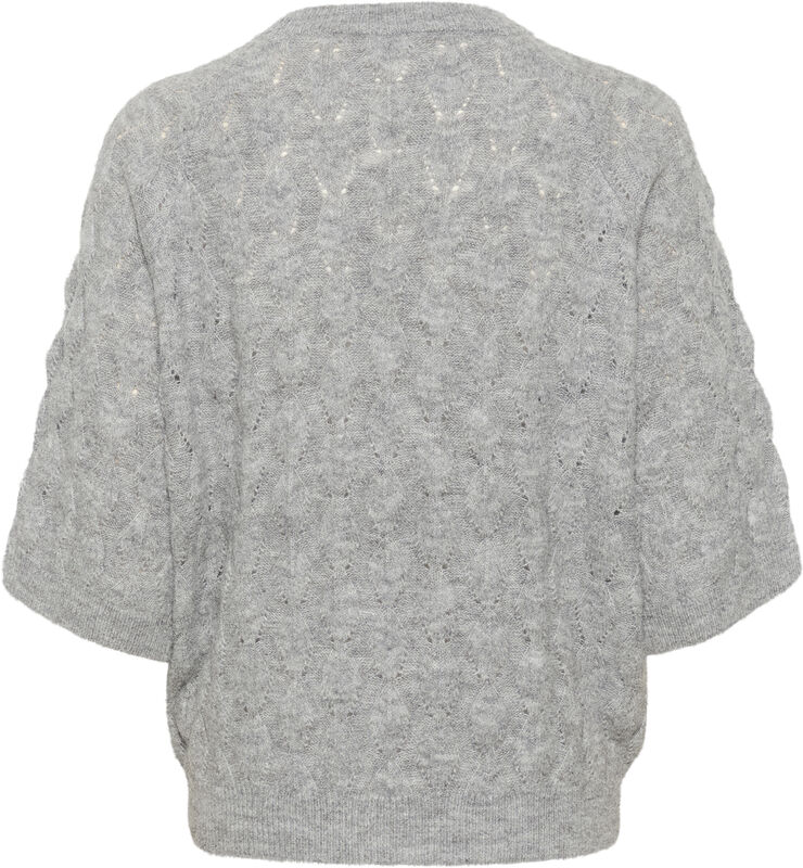 Kaffe KAmalene Knit Pullover Grey melange