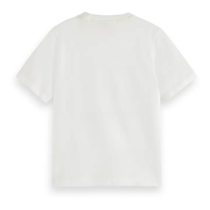 Scotch & Soda T-shirt Wave Surfer | Blanc