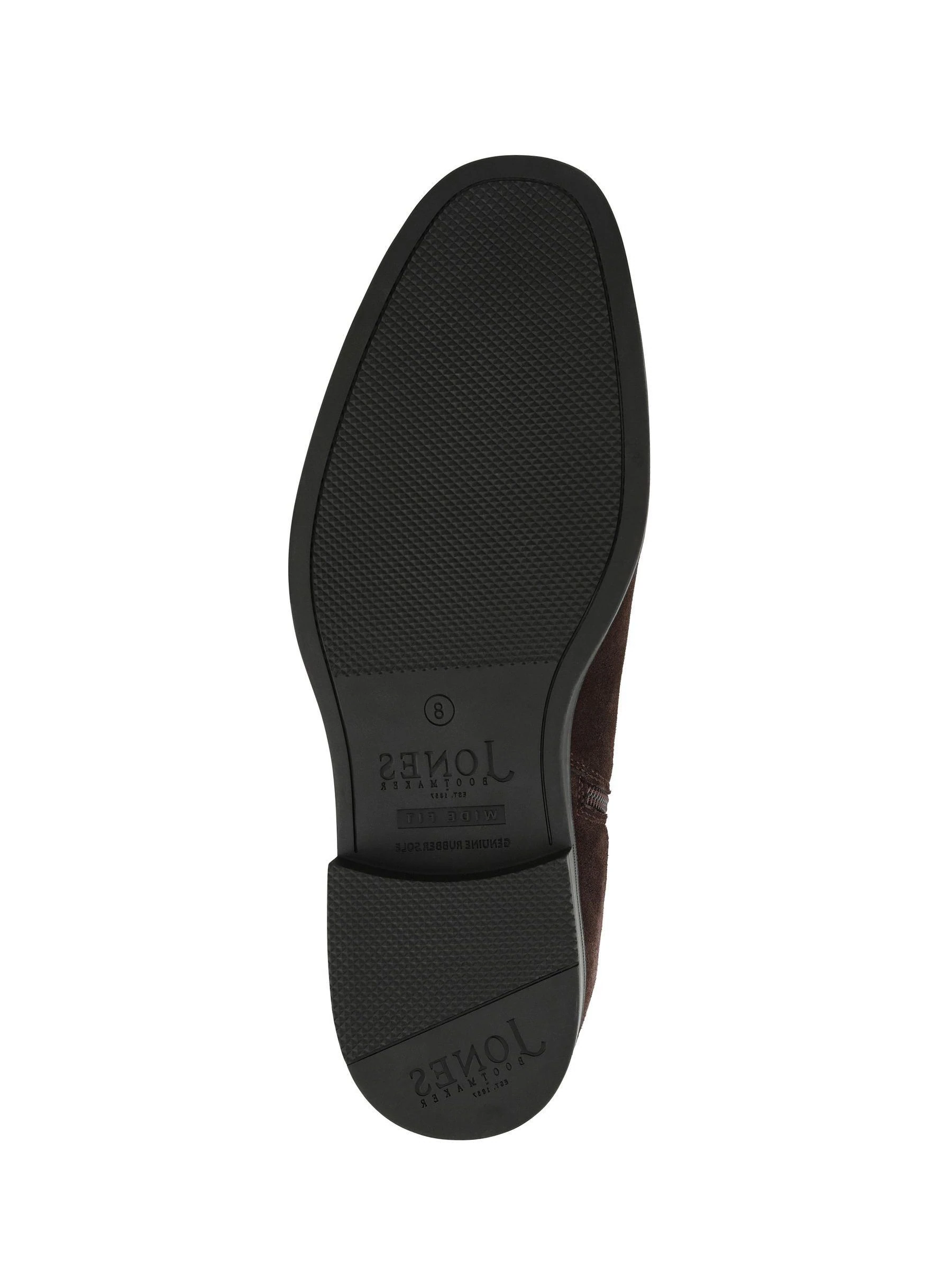 Bruin - Jones Bootmaker Gibson Leather Wide-Fit Chelsea Boots