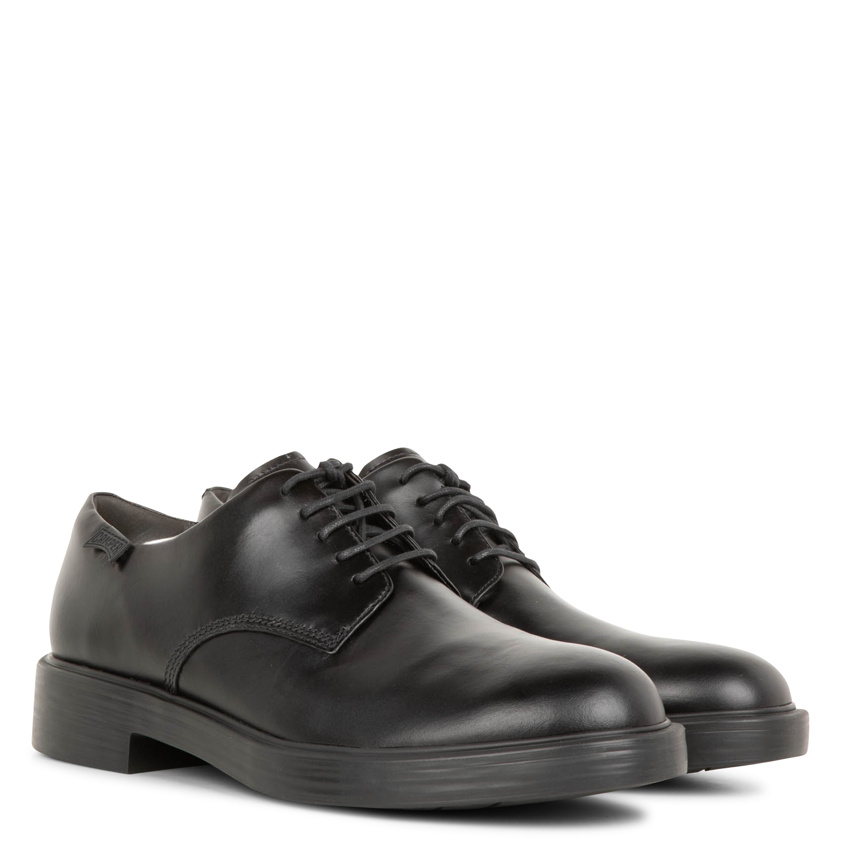 DEAN - Mocassins bout rond en cuir | Noir