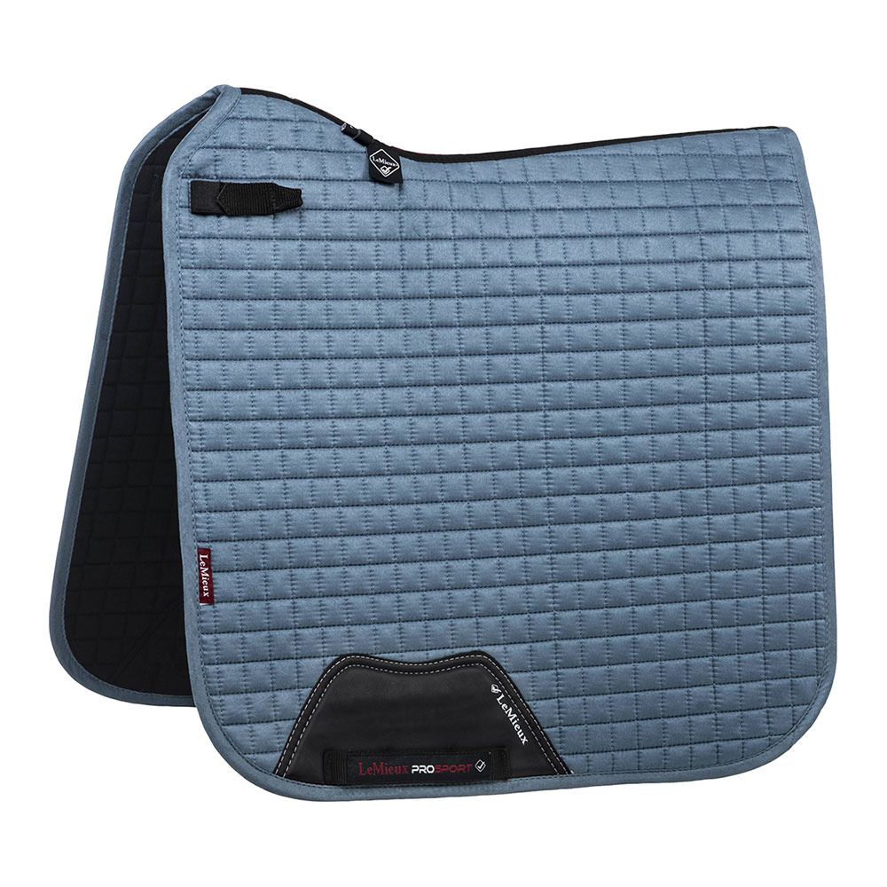 Le Mieux SUEDE SQUARE - Tapis de dressage ice blue