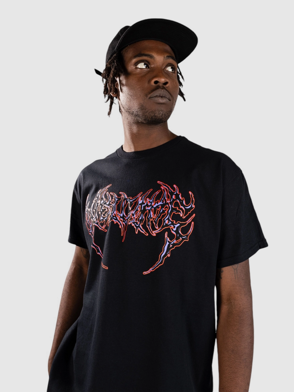 Welcome Fang T-Shirt black/purple/red