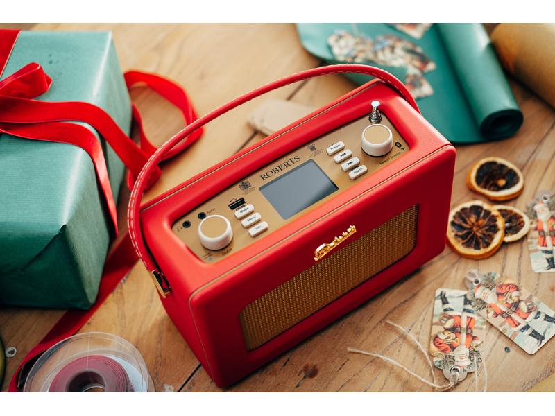 Roberts DAB  Radio Revival iStream 3L Rot DAB -Radio im Retrostil der 1950er-Jahre
