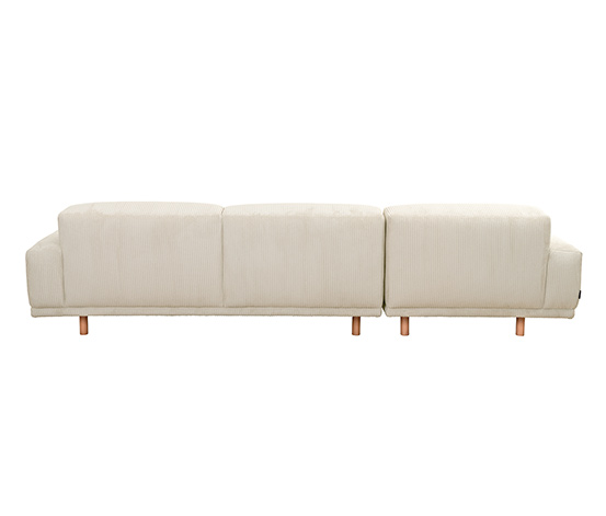 Ecksofa »Penelope«, creme, Longchair links