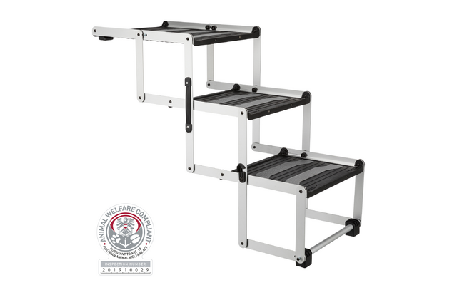 TRIXIE Aluminium Falt-Treppe für Hunde