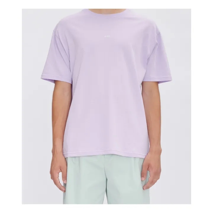 A.P.C. T-shirt Kyle Coton Bio | Lavande