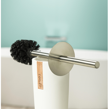 Sealskin Pierra toiletborstelhouder wit