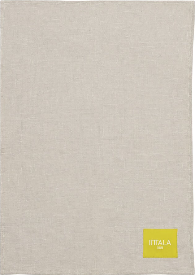 Iittala Play viskestykke 47x65cm beige-gul Beige