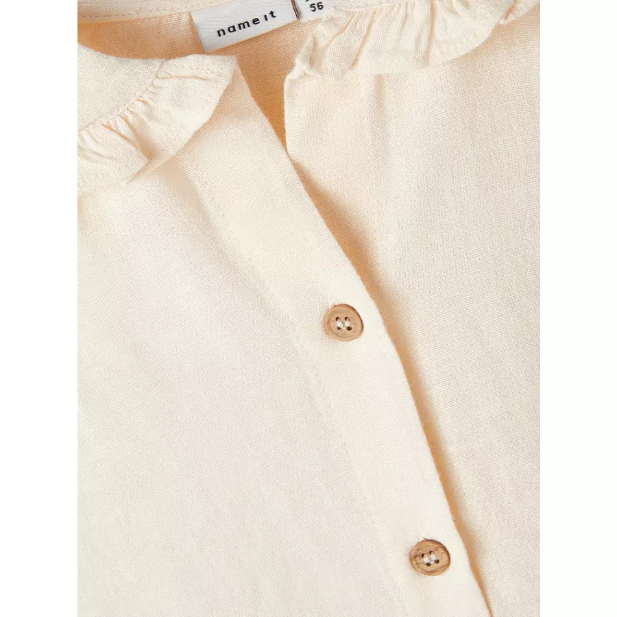 name it Spenzer Kleid Nbffefona Créme De Pêche