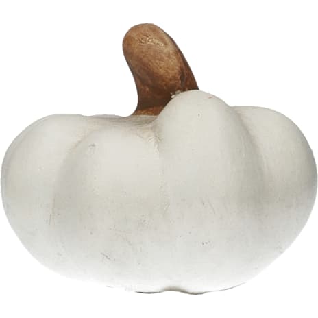 Efterårs keramik mini pyntegræskar Ø: 6 cm - flere varianter - assorteret