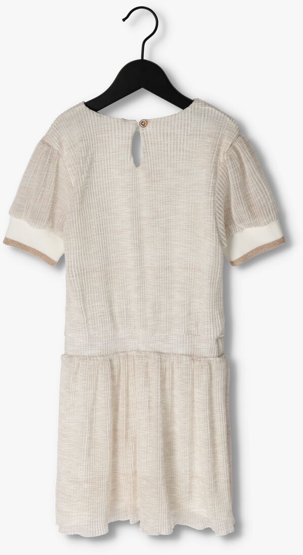 NONO witte nono mini jurk merle crincle voile dress