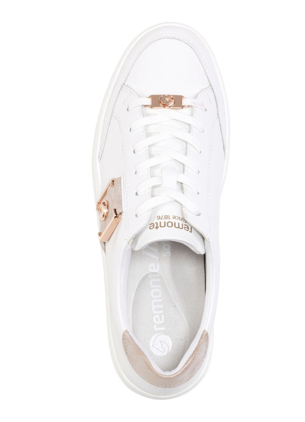 Remonte Sneaker mit Metallic-Besätzen