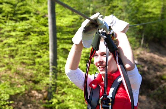 Ziplinepark in Elmstein – von Baum zu Baum
