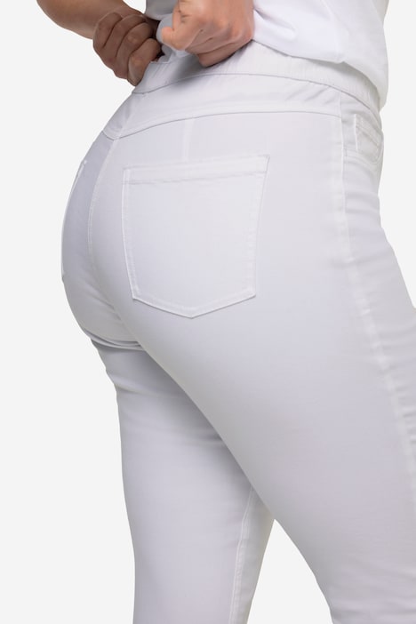 Jeggings Jule, Slim Fit, Washeffekte, Elastikbund