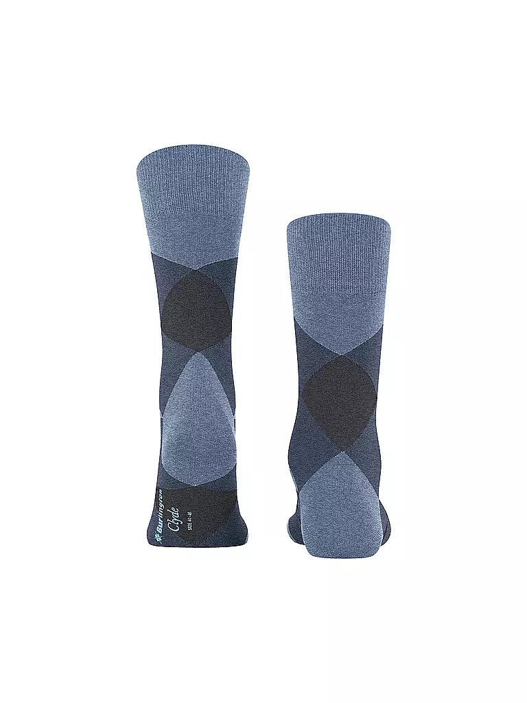 BURLINGTON Herren Socken CLYDE 40-46 light jeans blau