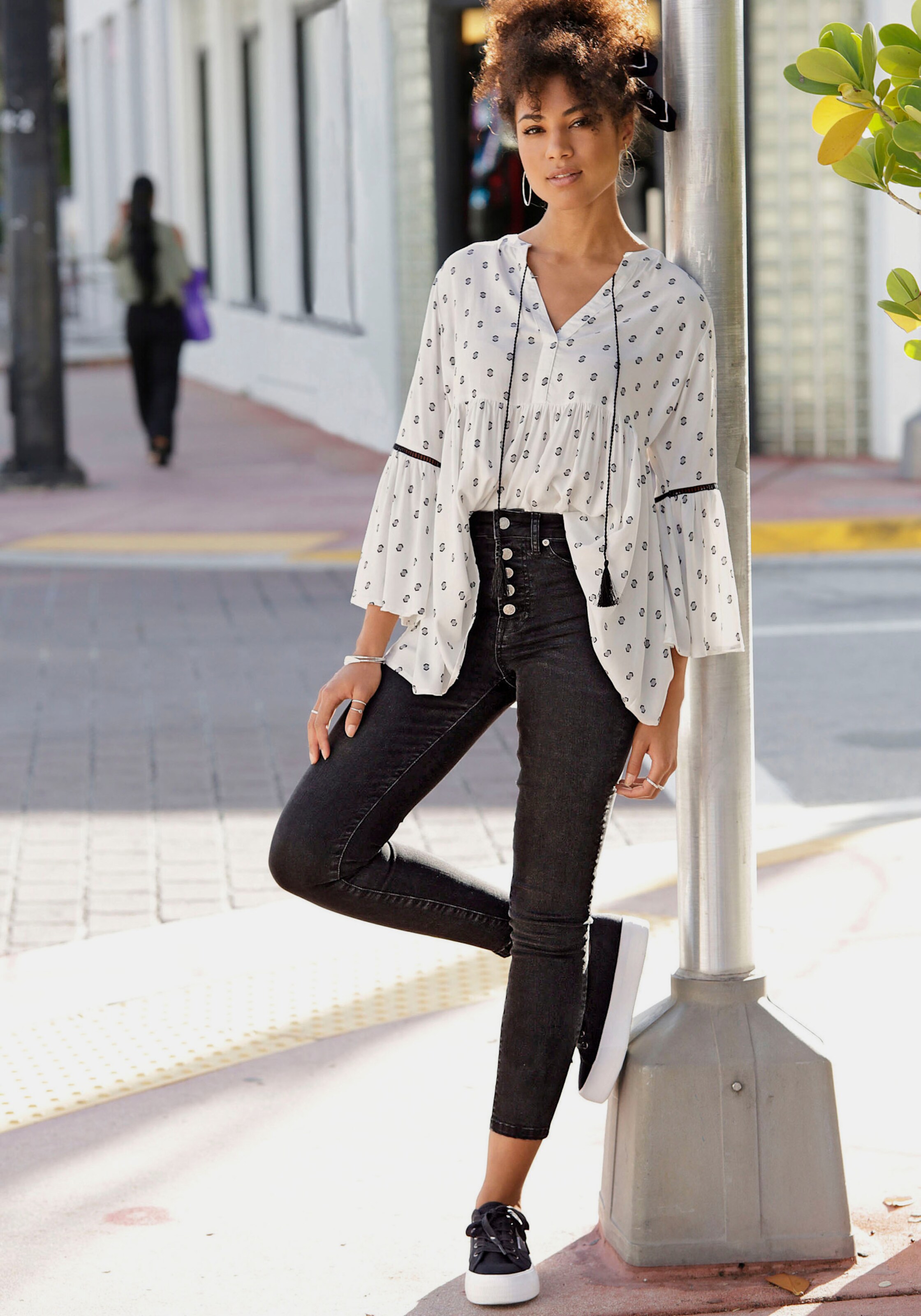 High-waist-Jeans