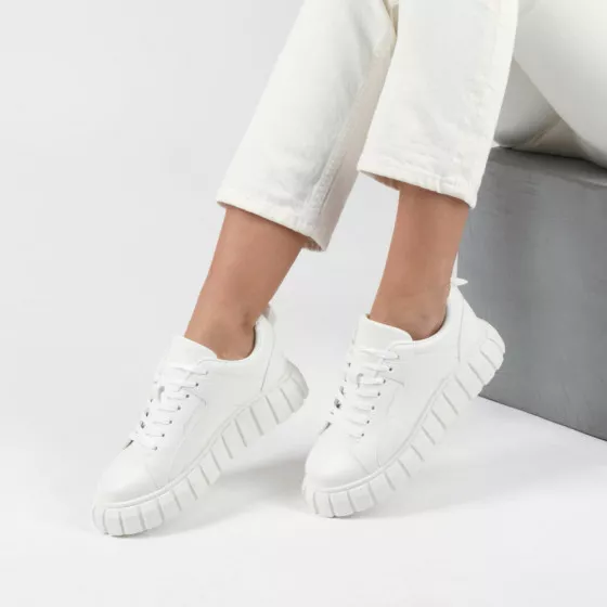 Baskets BLANC MERRY SCOTT
