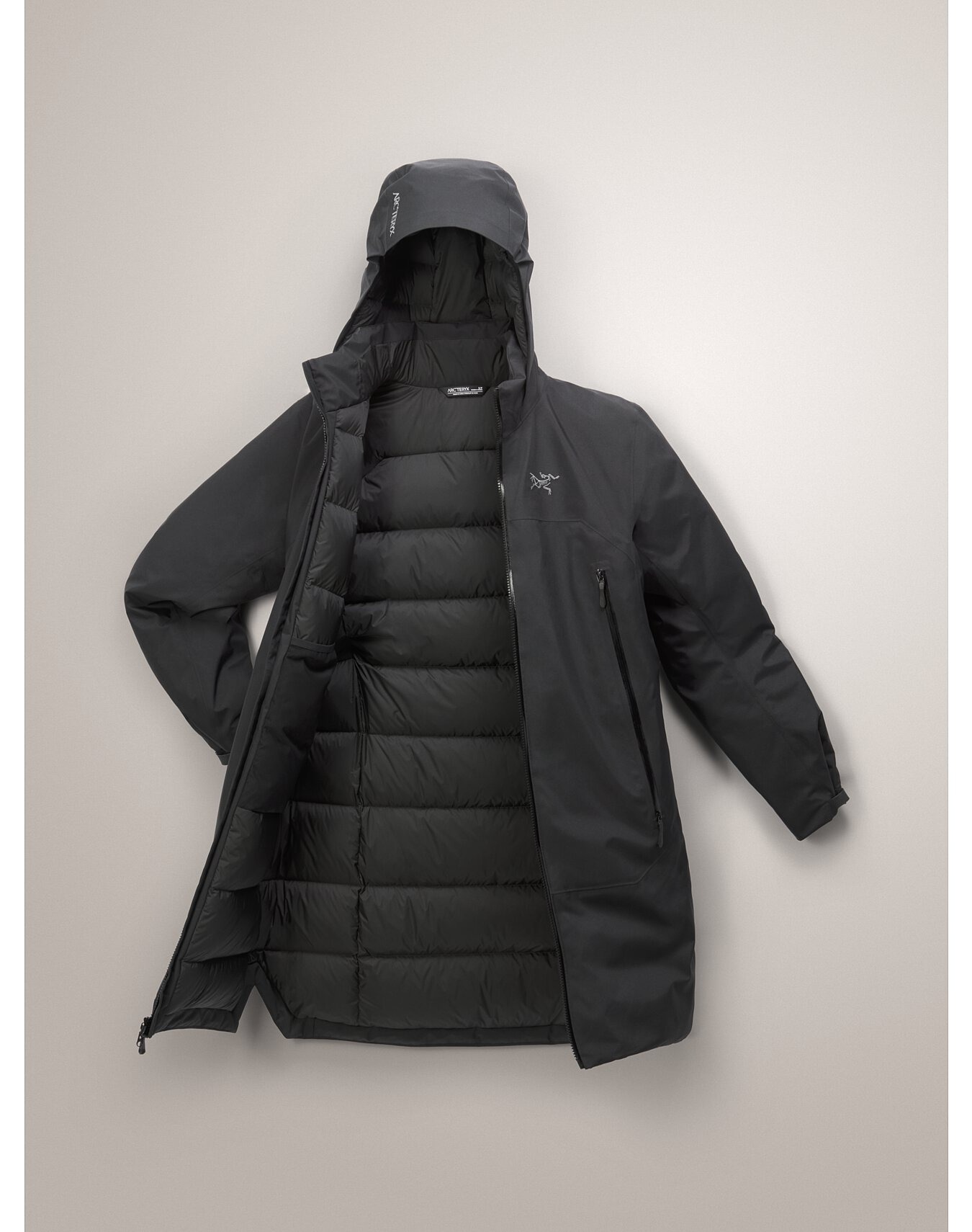 Beta Down Parka Dame Black