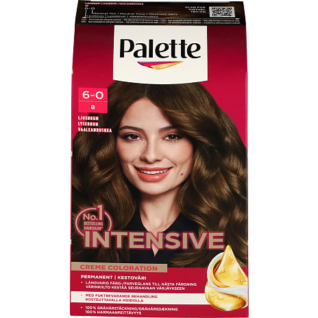 Permanent hårfarve 6-0 Dark Blonde m. naturlige olier