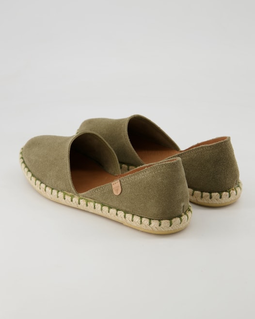 Verbenas Carmen Serraje Espadrilles in Grün