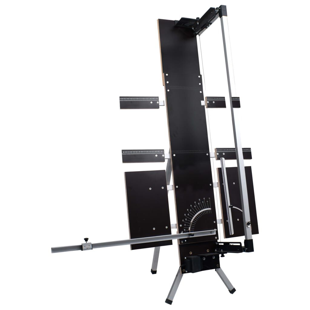 vidaXL Piepschuimsnijder met poten, aluminium, 200 W
