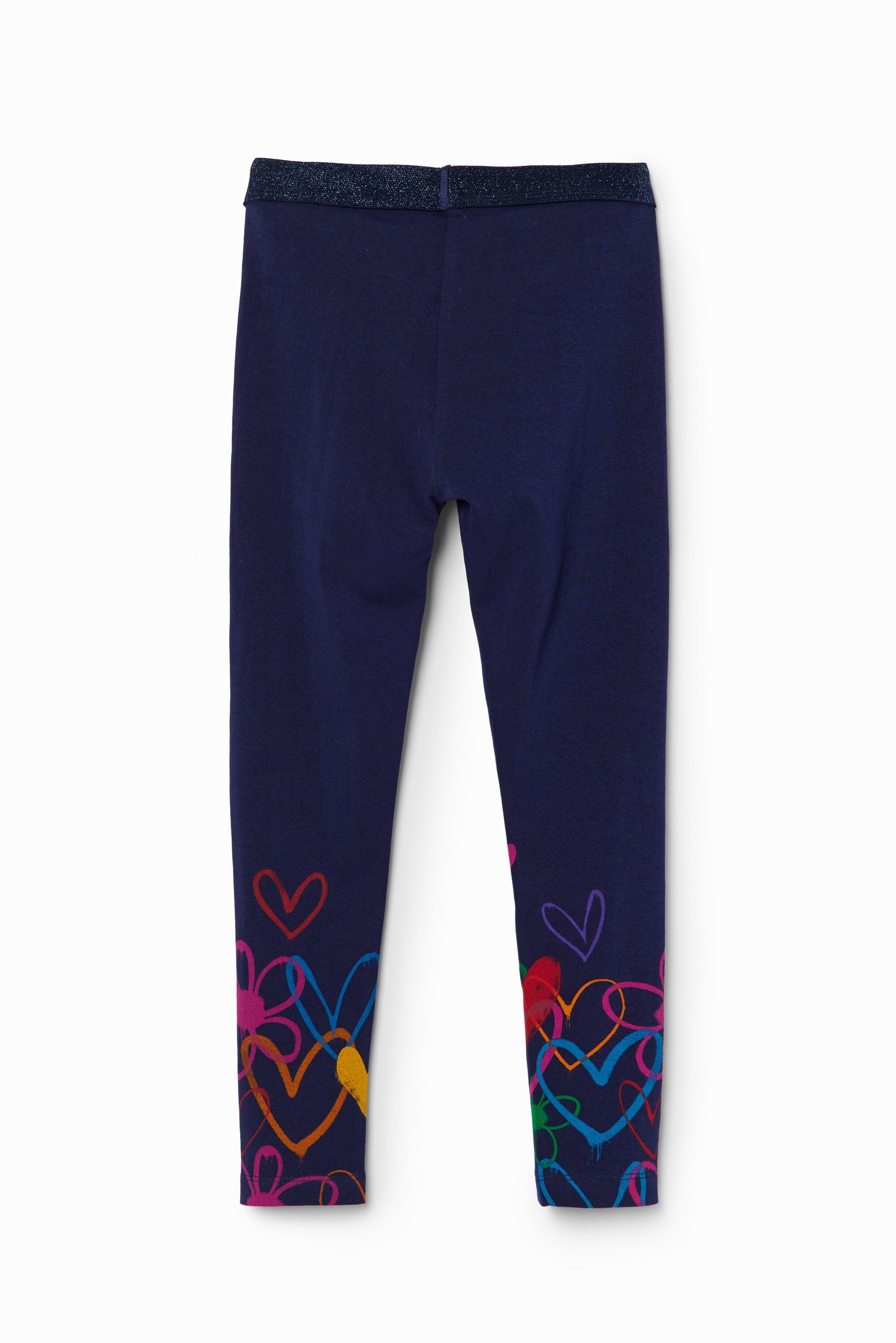 Legging long cœurs