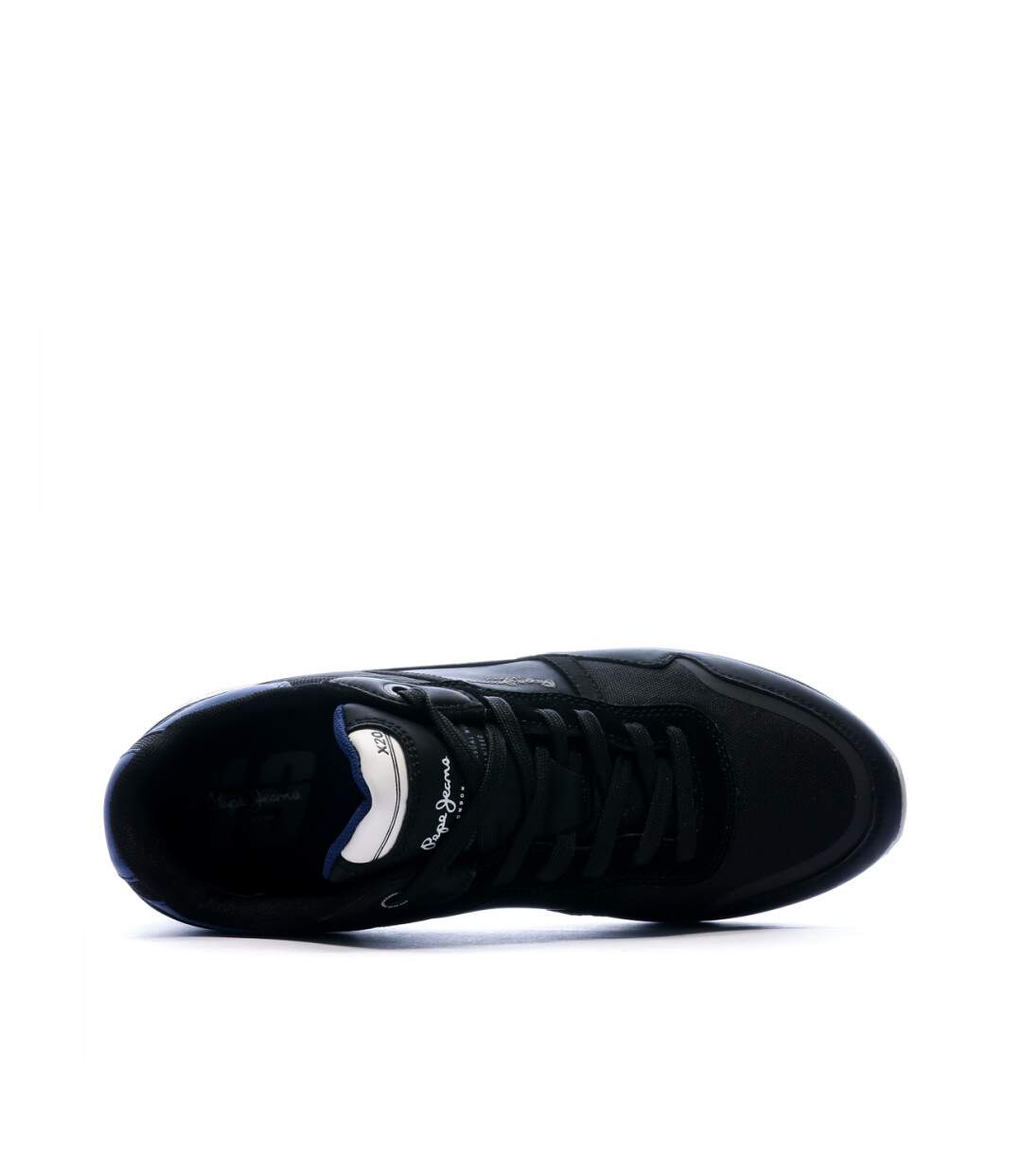 Baskets Noires Homme Pepe Jeans X20 Basic Half