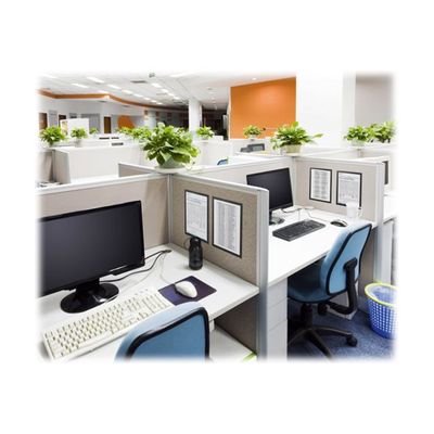 Durable Duraframe Grip - Cadre d'affichage auto-agrippant - A4 - argent - pour les surfaces en tissu