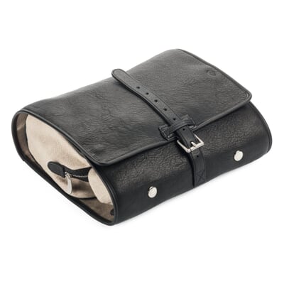 Sonnenleder Hängekulturtasche, Schwarz