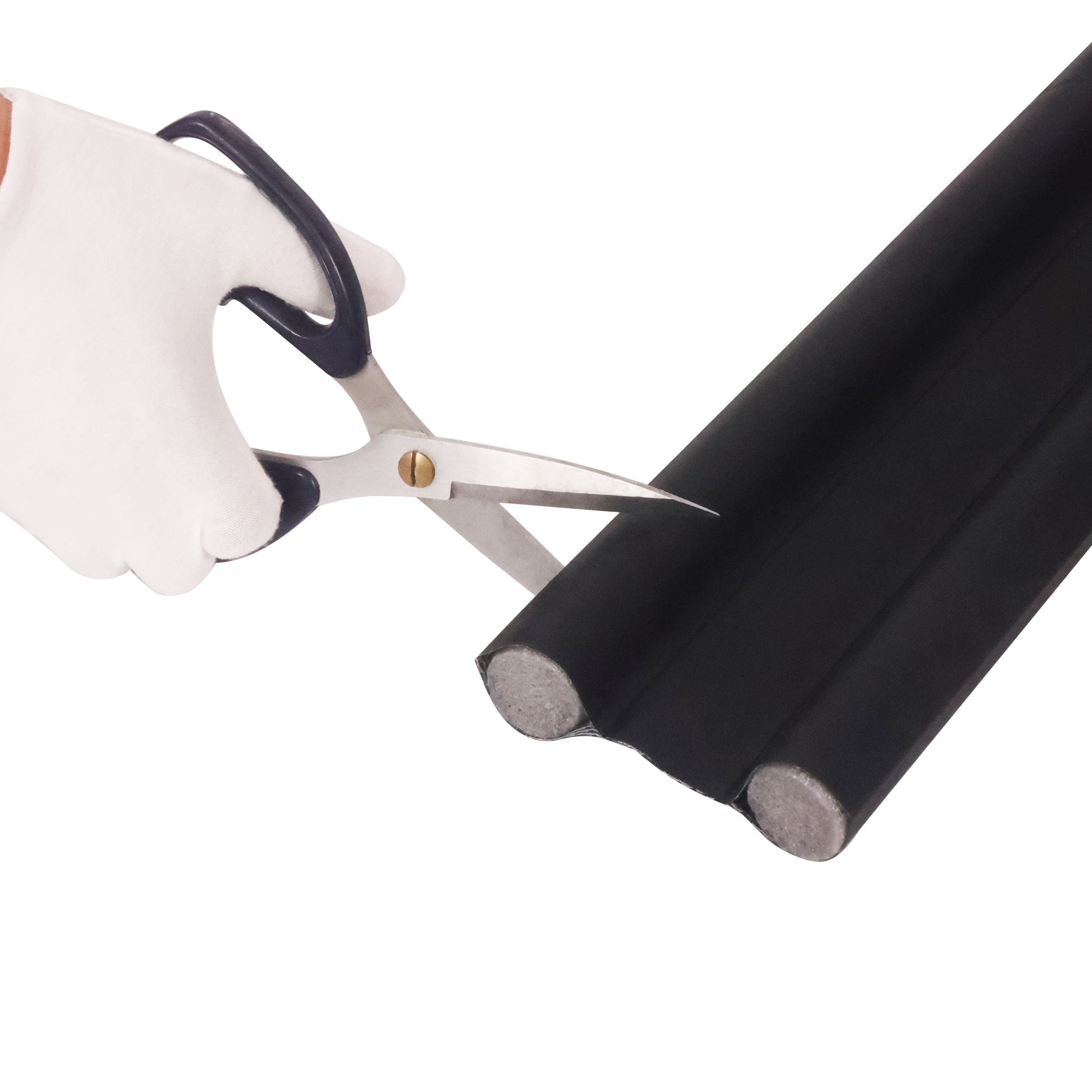 Türbodendichtung 3er Set schwarz 96 cm