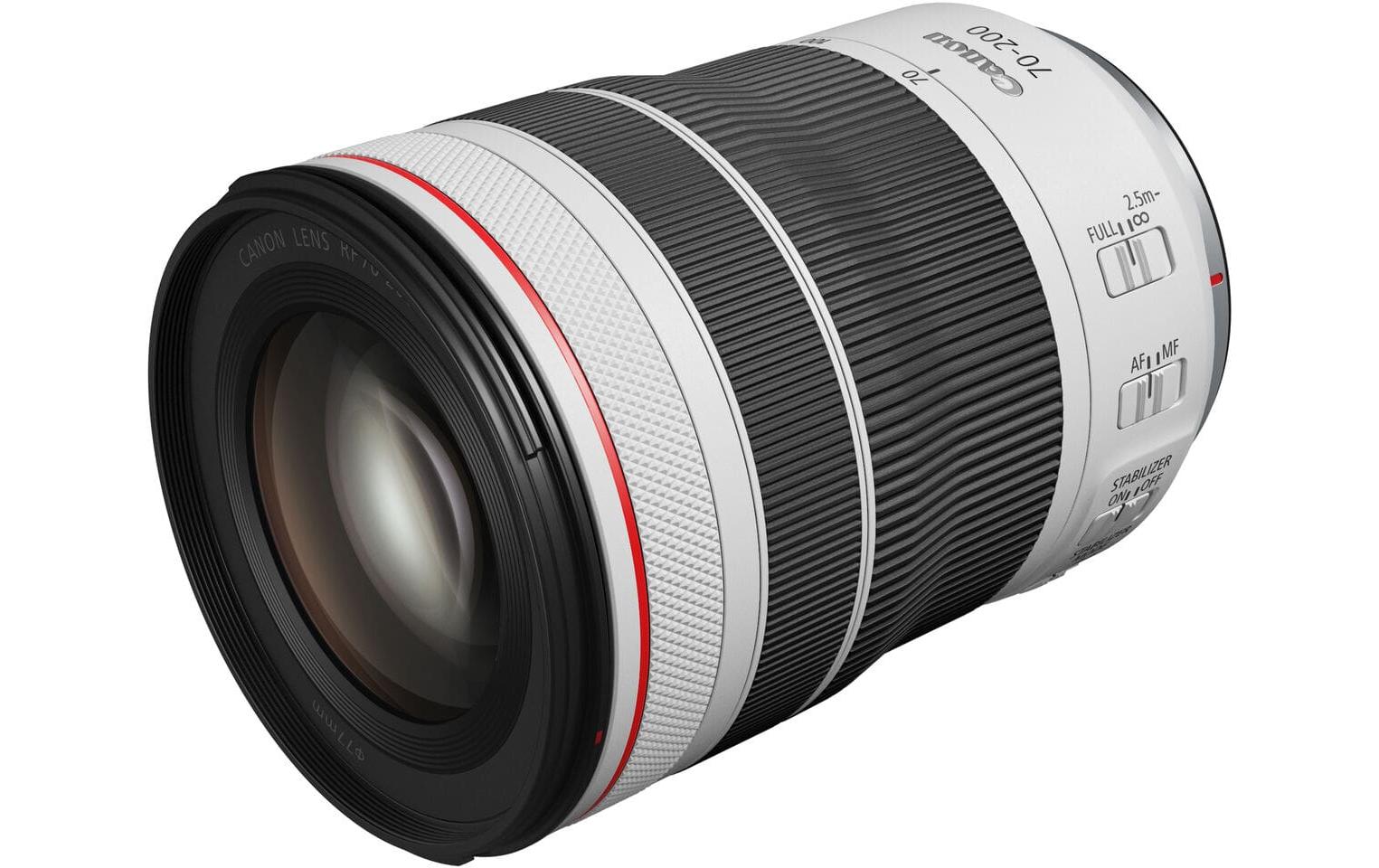 Zoomobjektiv RF 70-200mm F/4L IS USM Canon RF<br>Kompaktes Zoomobjektiv mit exzellenter Qualität