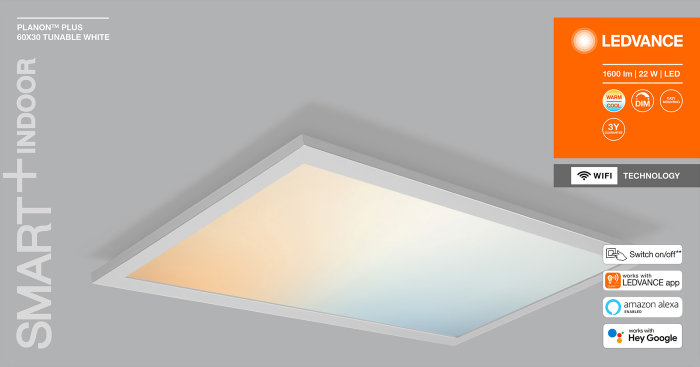LEDVANCE SMART+ Planon Plus LED-armatur