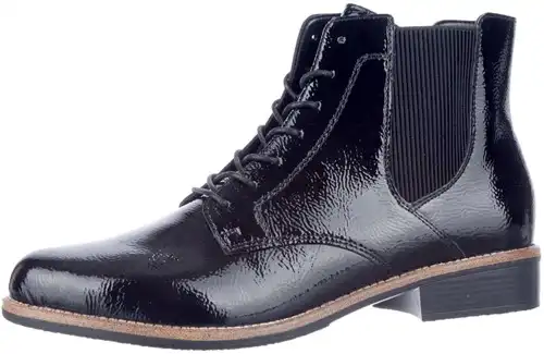 D0F79-00 Remonte zwart lak - maat 43 veterboot zwart lak - maat 43 Calandschoen