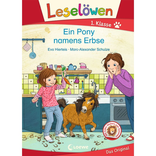 Ein Pony namens Erbse - Leselöwen 1. Klasse