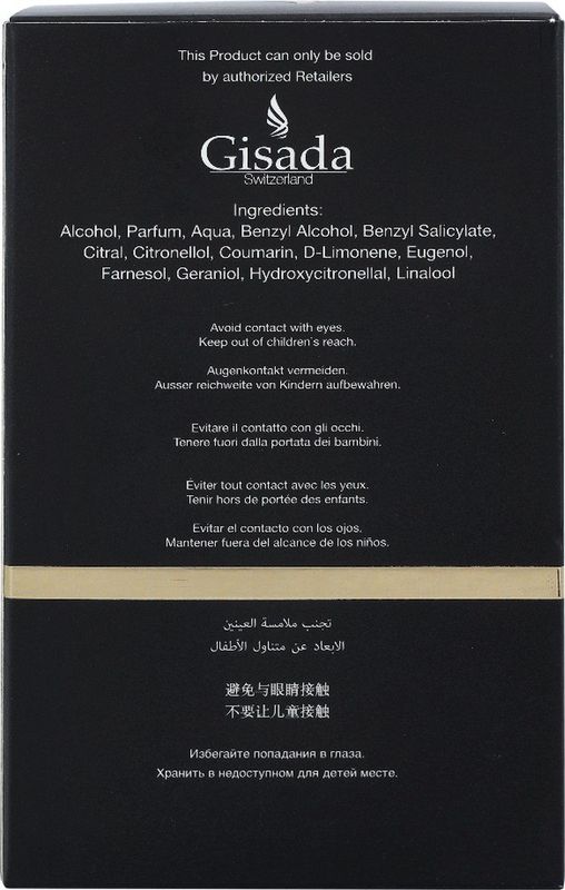 Gisada - Ambassador Men - Eau de Parfum - 100 ml