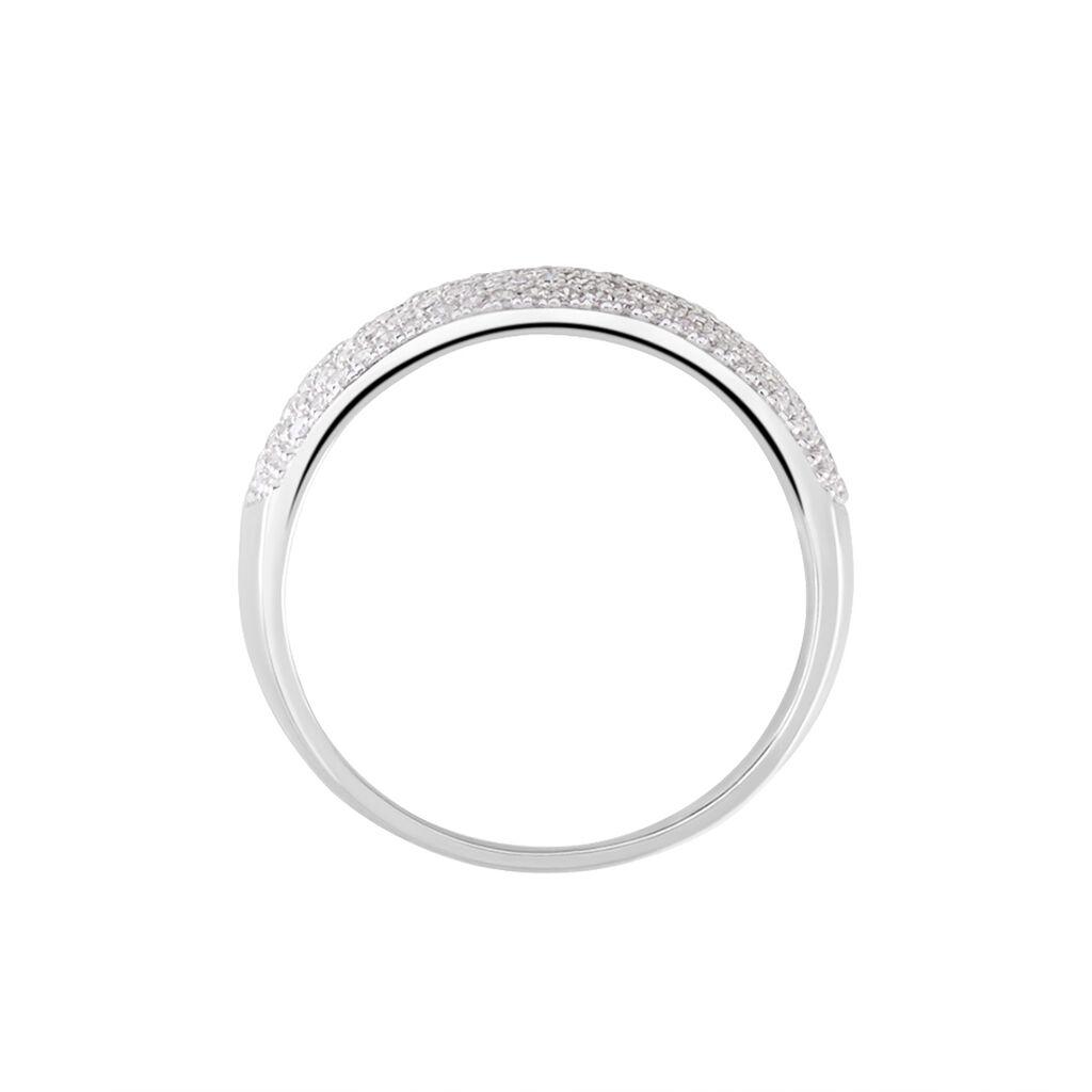 Bague Charlotte Or Blanc Diamant