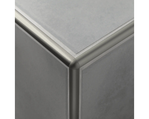 Hoekstuk Dural Durondell DRAE 100-TY Aluminium Titanium 10 mm 2 stuks