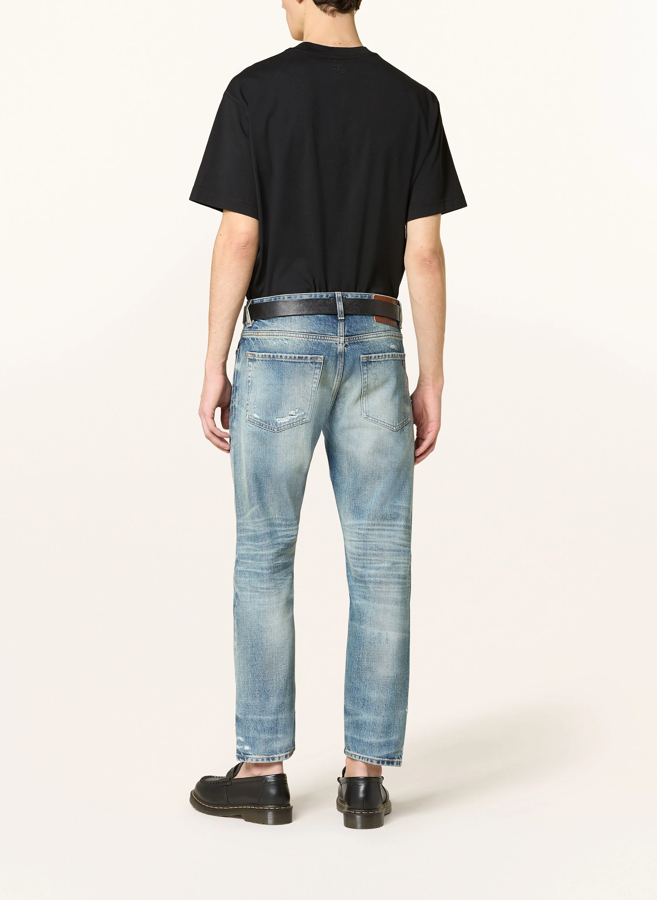 BOSS Destroyed Jeans RE.MAINE Regular Fit