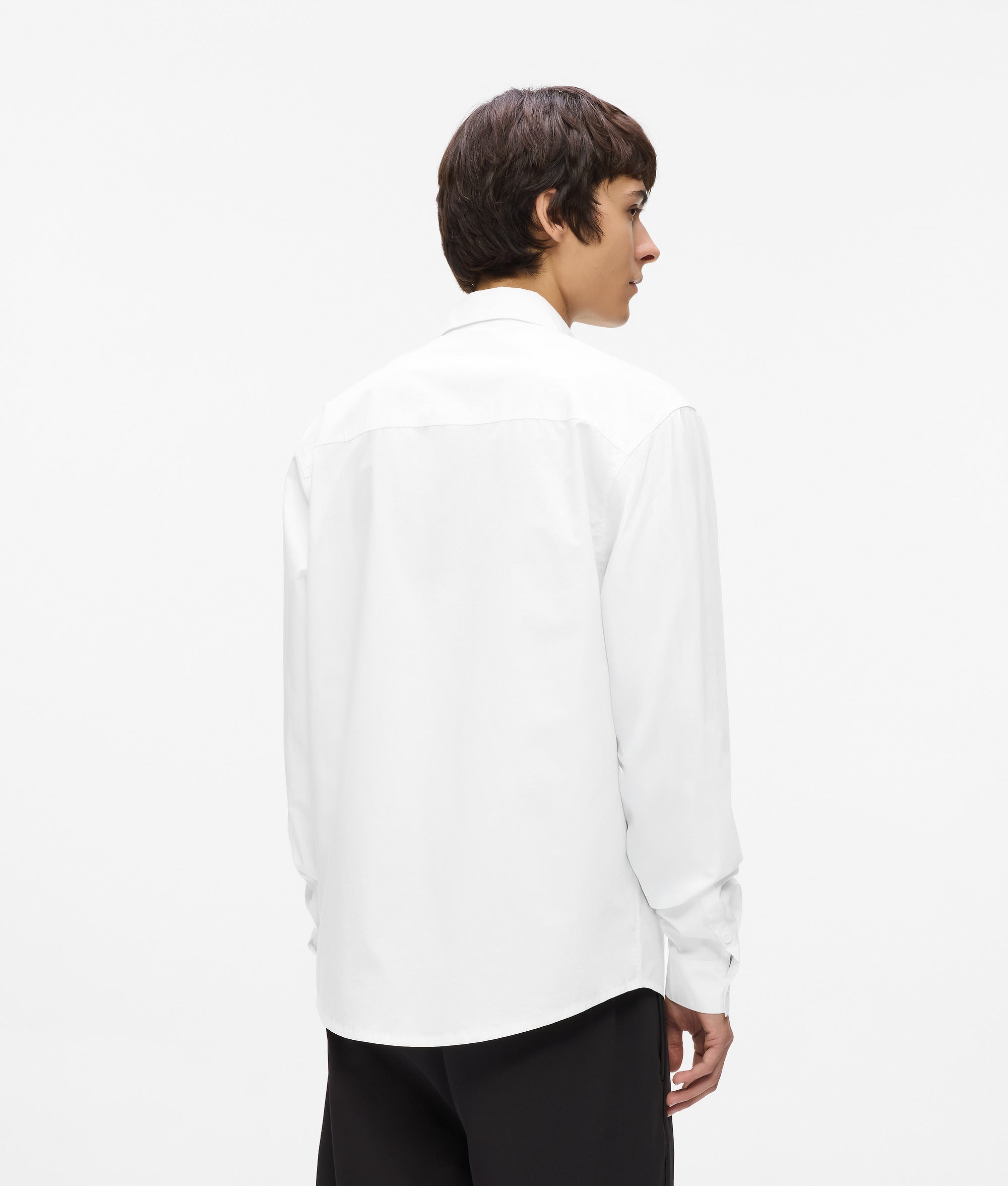 Poplin overhemd