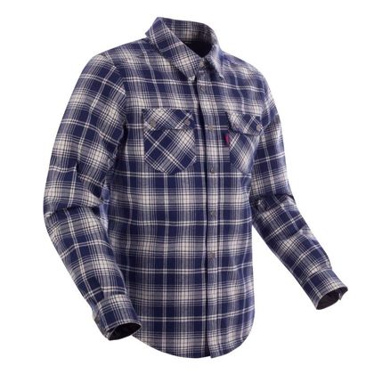 Surchemise Segura SIERRA - Bleu / Blanc
