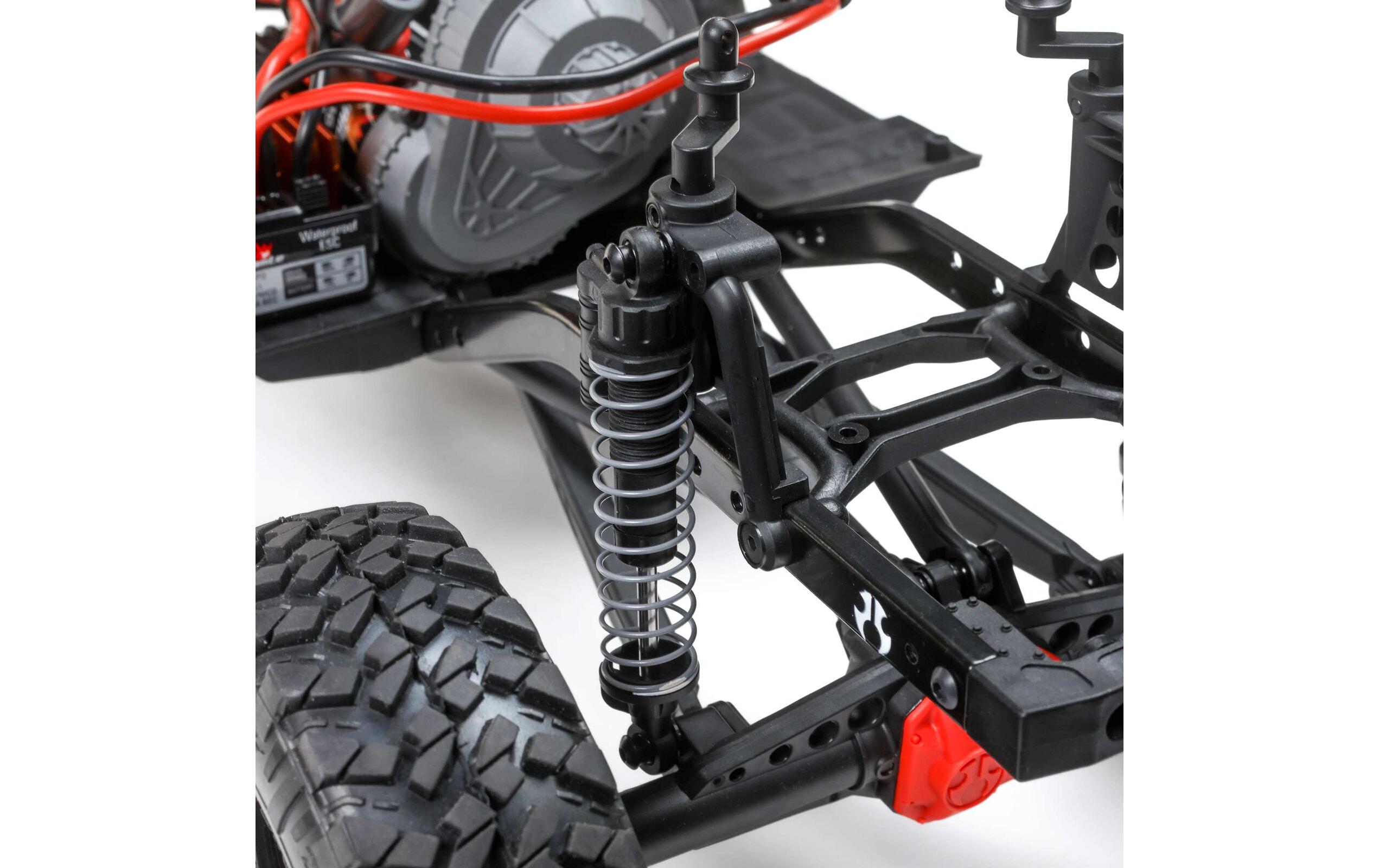 Scale Crawler SCX10 II Deadbolt, Beige ARTR, 1:10<br>Rock Crawler auf bewährtem SCX10 II Chassis mit Spektrum Technik