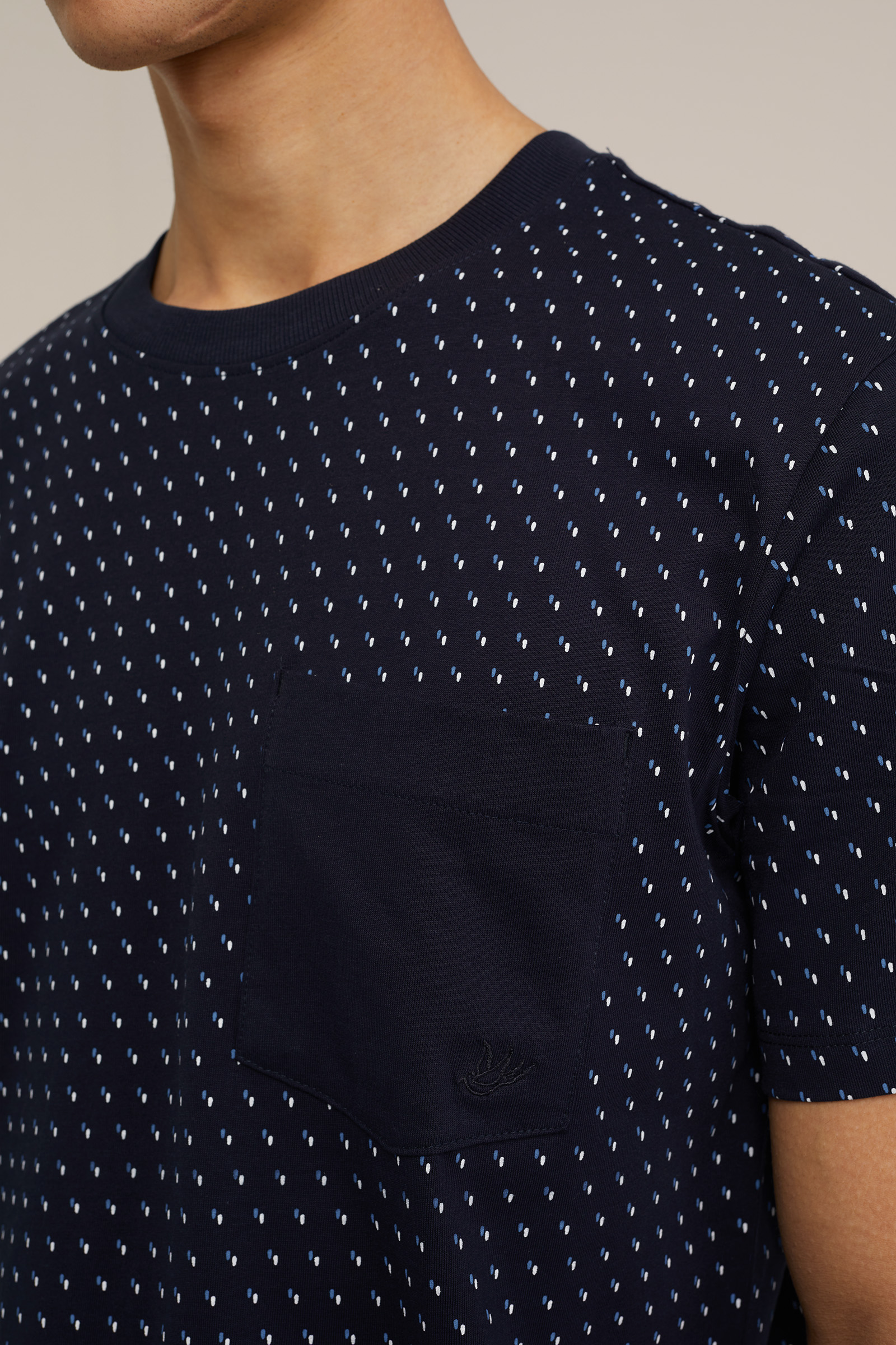 pyjamaset met dessin WE Fashion Donkerblauw