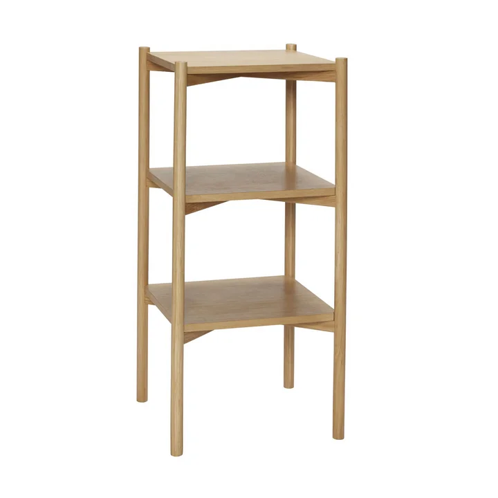 Hübsch Interior - Solution Regal, H 91 cm, Eiche