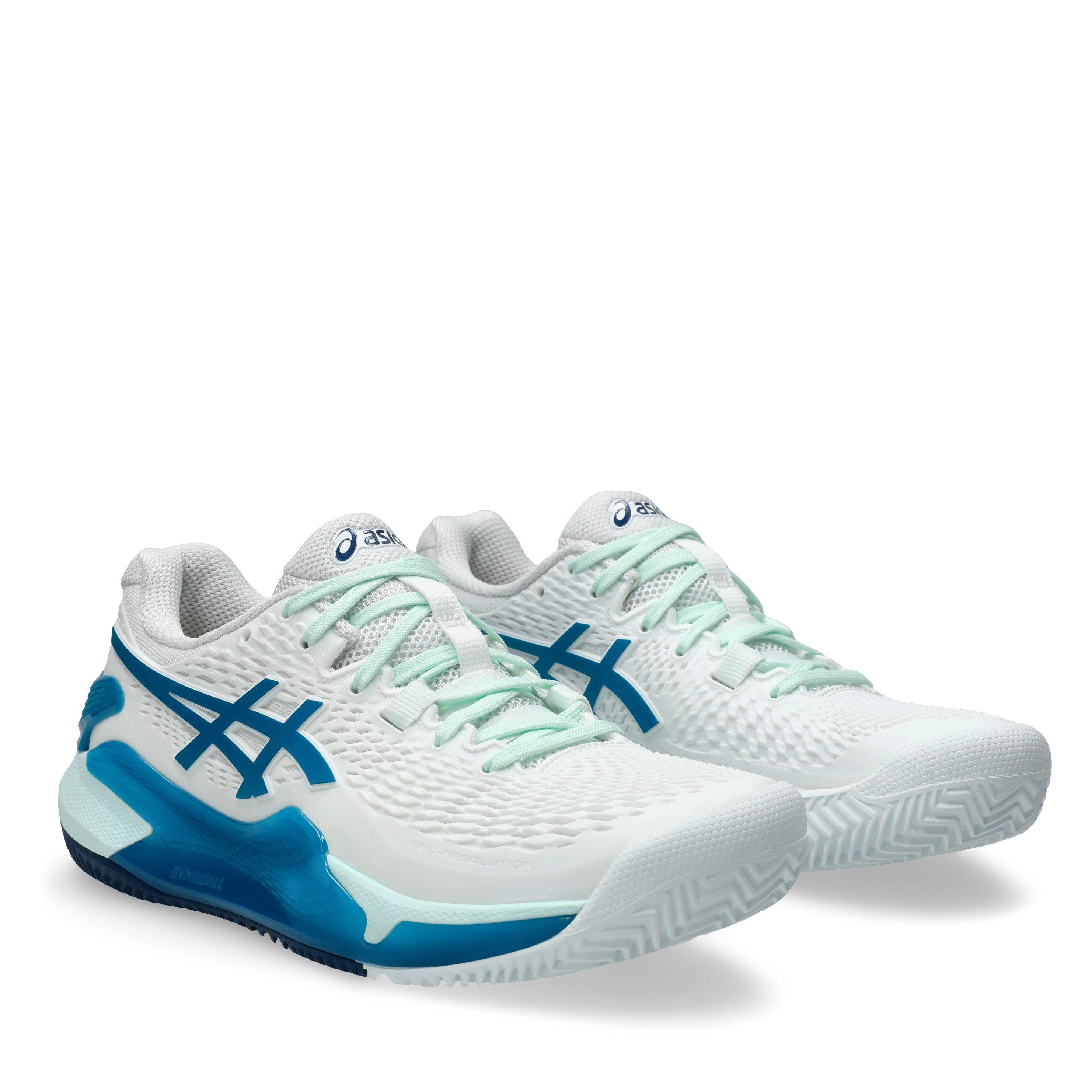 Asics Gel Resolution 9 Clay Womens Tennis Shoes